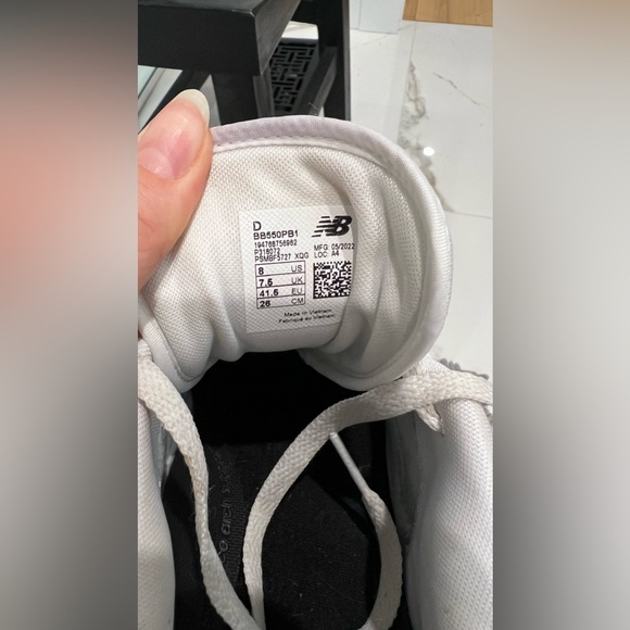 New balance 550 white/grey - Picture 6 of 7